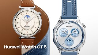 Huawei Watch GT 5  Review Full Specifications [upl. by Eleaffar779]