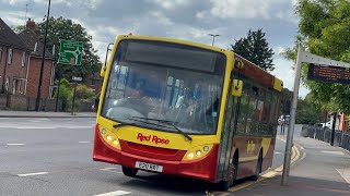 Red Rose  ADL Enviro200  E20 RRT  16 Steeple Claydon [upl. by Yusem851]