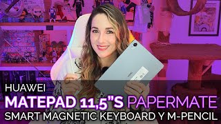 UNBOXING  HUAWEI MATEPAD 115quotS PAPERMATE EDITION  SMART MAGNETIC KEYBOARD  MPENCIL [upl. by Rhpotsirhc]