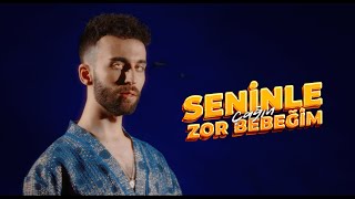 Çağın  Seninle Zor Bebeğim Official Music Video [upl. by Ydnarb890]