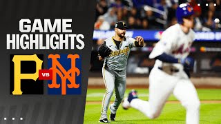 Pirates vs Mets Game Highlights 41524  MLB Highlights [upl. by Lusa550]