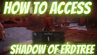 How to Access Elden Ring Shadow of the Erdtree DLC for Playstation 5 [upl. by Amersham135]