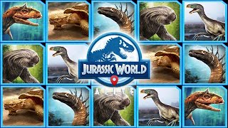 ALL RARE RAID BOSSES DEFEATED JURASSIC WORLD ALIVE [upl. by Alaekim]