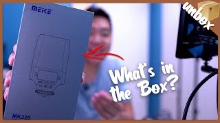 Whats in the Box 6 Meike Mk 320 Cheap Lav Sony ECMGZ1M and Nikon [upl. by Oniger]