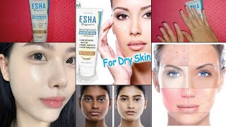 Esha organic whitening balancing cream for skin glow moisturizer cream beautywithashiza [upl. by Ymiaj184]