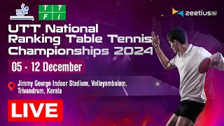 UTT NATIONAL RANKING TABLE TENNIS CHAMPIONSHIPS 2024 [upl. by Nanyt]