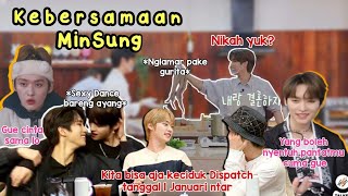 Kebersamaan MinSung  MinSung moments [upl. by Jemmy]