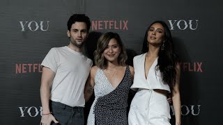 Yous Penn Badgley Is Surprised By Malaysians Online Stalking Habits  SAYS Celeb Chat [upl. by Noxaj]