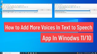 How to Add More Voices In Text to Speech App [upl. by Mahla]