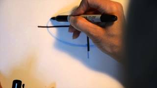 How to Draw a Balanced Ellipse Freehand [upl. by Reid341]