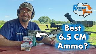 65 Creedmoor Ammo Test 100Yard Group Testing  Which Is Best [upl. by Atled]