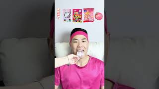 🍜🍧🍭ASMRPinkthemed Mukbang  Perfect for Sleepimmersive asmr asmrsounds [upl. by Kiele]