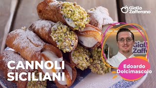 CANNOLI SICILIANI  RICETTA PERFETTA per un RISULTATO IRRESISTIBILE😋🤤🤍 [upl. by Barra]