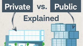 The Difference Between Public and Private Companies [upl. by Siblee]