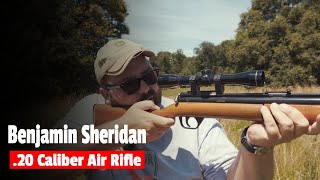 Benjamin Sheridan Blue Streak 20 Caliber Air Rifle [upl. by Arimas636]