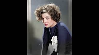 Colorized Photo of Myrna Loy A 1930s Hollywood Icon [upl. by Ulric389]