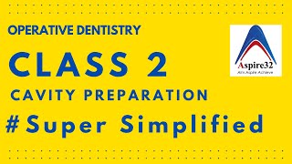 Class 2 Cavity Preparation  Super Simplified  Operative Dentistry [upl. by Keryt]