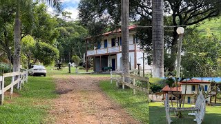 FAZENDA ANTIGA EM MINAS ESTAVA DECADENTE FICOU NOVA HERDEIROS REFORMARAM TUDO [upl. by Ecnerwal]