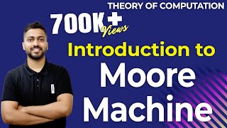 Lec20 Moore Machine in TOC with example  What is Moore Machine in Hindi [upl. by Neirod]