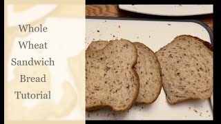 Whole Wheat Sandwich Bread  America’s Test Kitchen Recipe  Homemade Bread  Bread Illustrated [upl. by Slen]