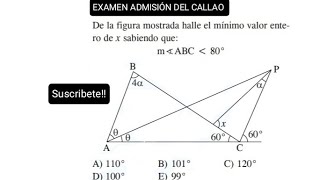 CALLAO EXAMEN DE ADMISIÓN [upl. by Yetty]