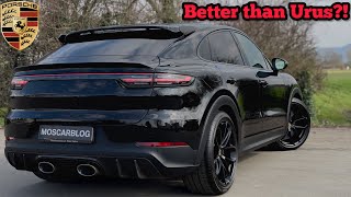 Porsche Cayenne TURBO GT COUPE REVIEW Why even buy the URUS🤯 [upl. by Esirahc]