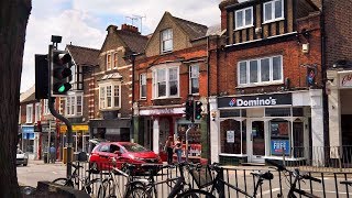 Walking Harpenden England  Town Centre amp Train Station 🇬🇧 [upl. by Oinoitna]