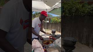 Jamaica street food the best ￼ yardmanstyle caribbean sunriseboss jamaicasunrisetv food [upl. by Jaella]