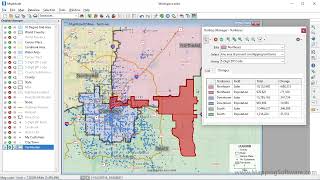 🌎 Maptitude 2023 Sales Territory Management Territory Alignment Territory Optimization using GIS [upl. by Trotter]