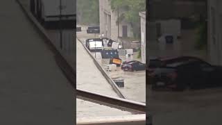 Flash flood and landslide in southeastern Switzerland on June 21 2024 [upl. by Kerek140]