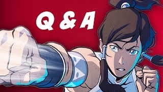 The Legend Of Korra Season 3 Trailer QampA [upl. by Ennoryt]