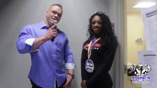 IFBB Pro Dallas McCarver interviews IFBB Pro Shanique Grant [upl. by Juan]