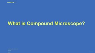 What is Compound Microscope [upl. by Hasin203]