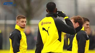 BVBTraining mit Usain Bolt [upl. by Marabelle]