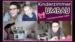 Kinderzimmer UMBAU  3 BDay VORBEREITUNGEN beginnen 😍  Kommentare beantworten  FamilyVlog 232 [upl. by Broddie]