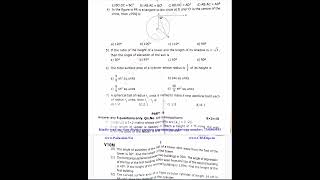 10th Maths 2nd Mid Term Test 2022 Original Question Paper Virudhunagar District EM [upl. by Grimaldi]