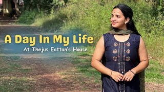 A day in my life  Thejus eatn’s house  In Laws  Family❤️  Malavika Krishnadas [upl. by Ennail]