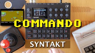 Commando  on Syntakt C64 SID chiptune recreated [upl. by Jacenta]