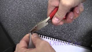 How to Use Coil Crimping Pliers [upl. by Nihsfa]