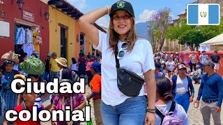 ASÍ SE VIVE LA SEMANA SANTA 2024 EN ANTIGUA GUATEMALA 🇬🇹 PROCESIONES COMIDA Y CULTURA  Celinaz [upl. by Sessylu]