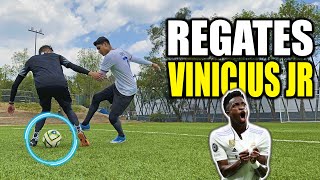 LOS REGATES MÁS TOP de VINICIUS Jr 🇧🇷 BURLA a tú RIVAL en el FUTBOL ⚽️🔝 [upl. by Barbour]