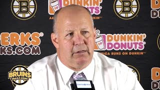 10282014  Bruins vs Wild Postgame Comments [upl. by Ummersen]