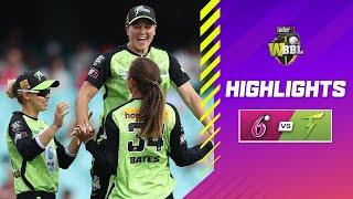 Thunder Keep Rolling  Sydney Sixers v Sydney Thunder  WBBL10 [upl. by Diva26]