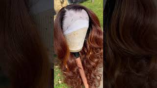 Sensationnel What Lace “Latisha” Color Flamboyage Auburn syntheticwigs whatlace latisha diy [upl. by Niarda]