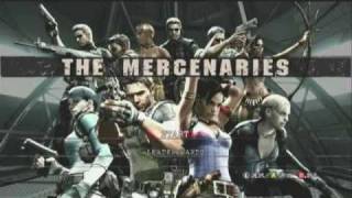 Resident Evil 5 soundtrack  Colors  Mercenaries Menu Screen [upl. by Gregor]