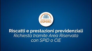 Come richiedere il riscatto o la prestazione previdenziale [upl. by Loredo]