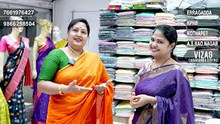 Celebrity Rajitha Visited Our Store special Saree Collections  Episode51732  Vigneshwara Silks [upl. by Liuka]