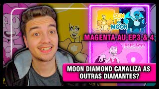 REACT │DIAMANTE SOL e DIAMANTE LUA  Diamante Magenta AU amp PÉROLA MAGENTA e FUSÃO  EP 3 amp 4 [upl. by Huda]