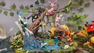 Pokemon Statue Eevee family by PCHouse [upl. by Asenab151]