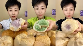 🍞 MUKBANG ice cream bread edition [upl. by Pandolfi]